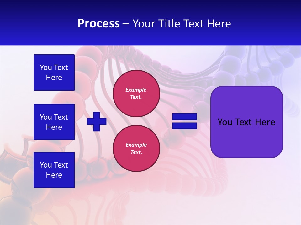 A Group Of Colorful Balls On A White Surface PowerPoint Template
