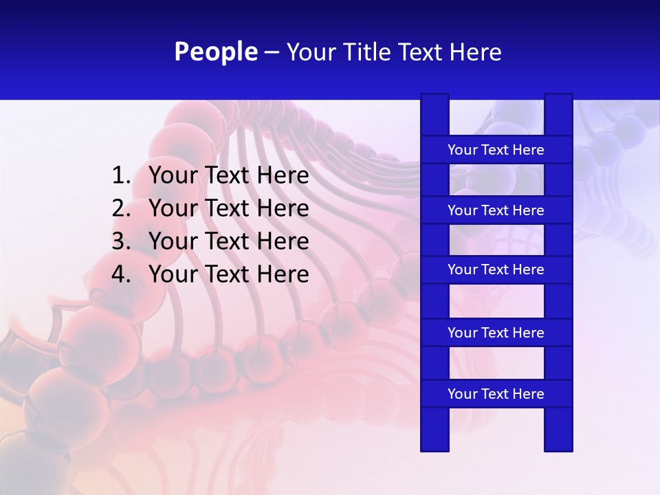 A Group Of Colorful Balls On A White Surface PowerPoint Template