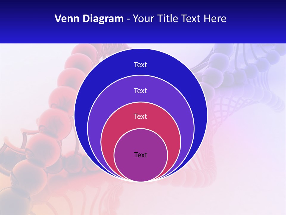 A Group Of Colorful Balls On A White Surface PowerPoint Template