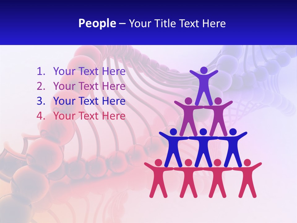 A Group Of Colorful Balls On A White Surface PowerPoint Template