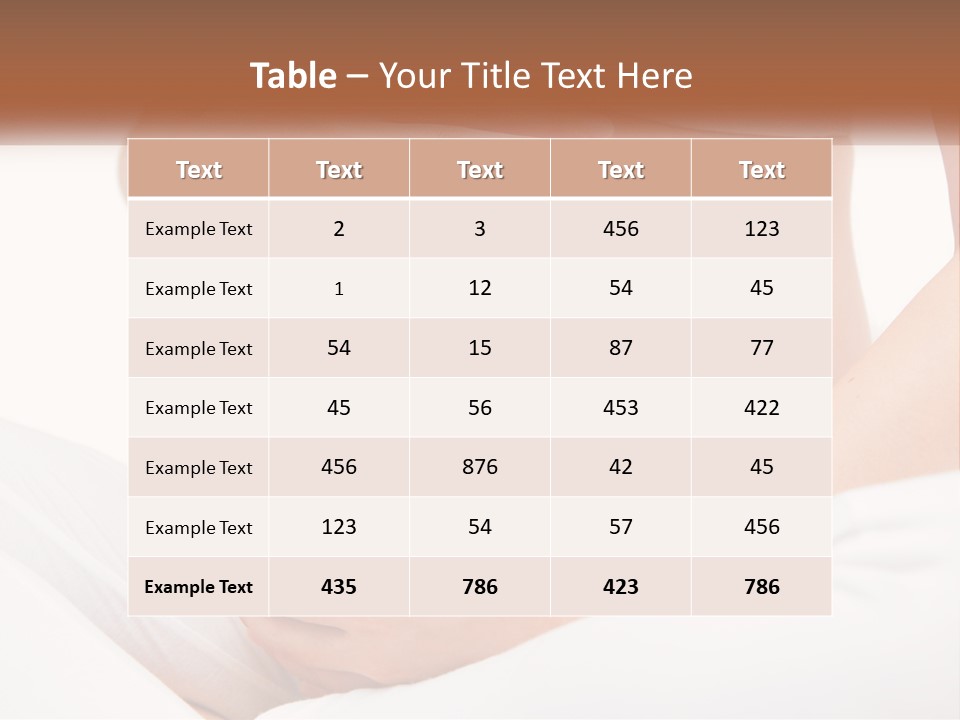 A Pregnant Woman Holding Her Belly In Her Hands PowerPoint Template