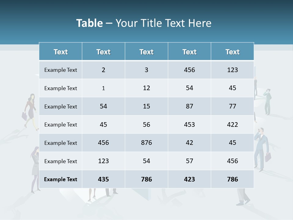 A Group Of People Standing In Front Of A Building PowerPoint Template