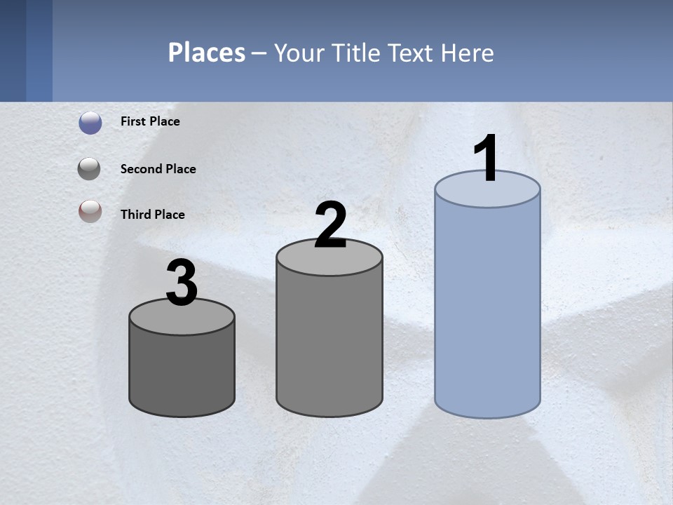 A Star On The Side Of A Building PowerPoint Template