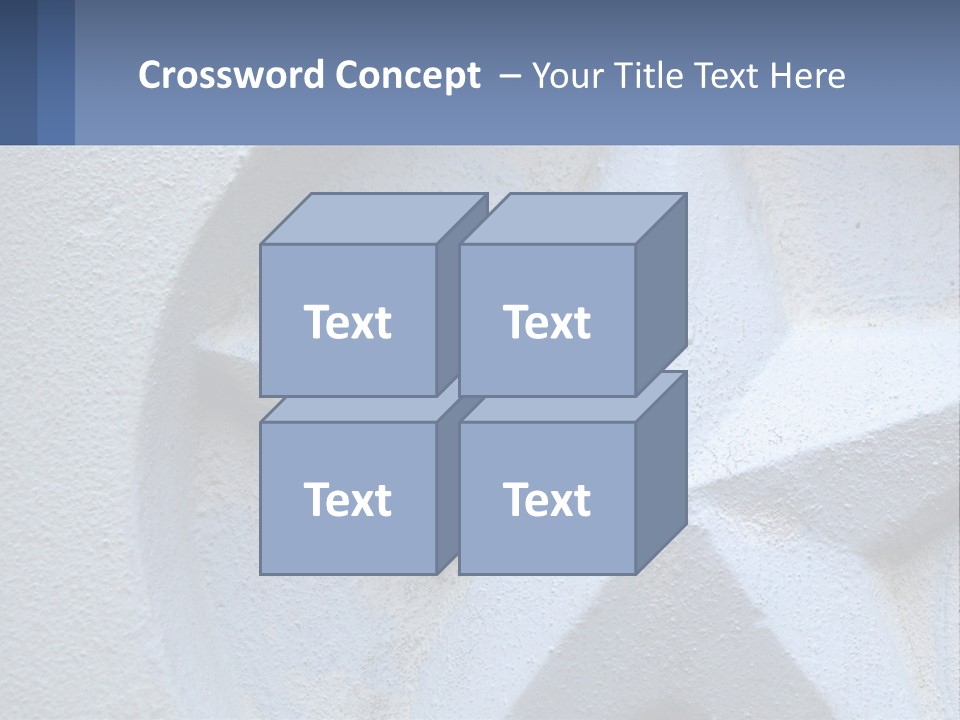A Star On The Side Of A Building PowerPoint Template