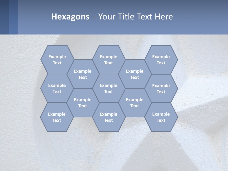 A Star On The Side Of A Building PowerPoint Template