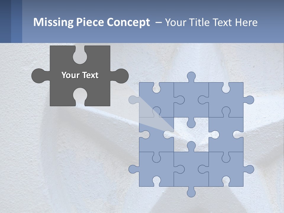 A Star On The Side Of A Building PowerPoint Template