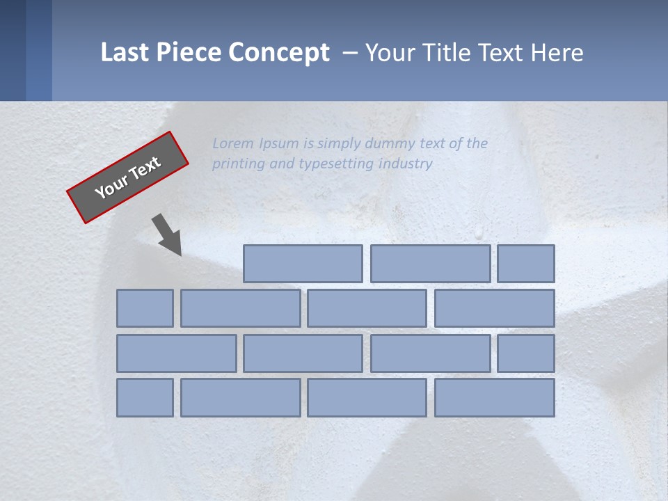 A Star On The Side Of A Building PowerPoint Template