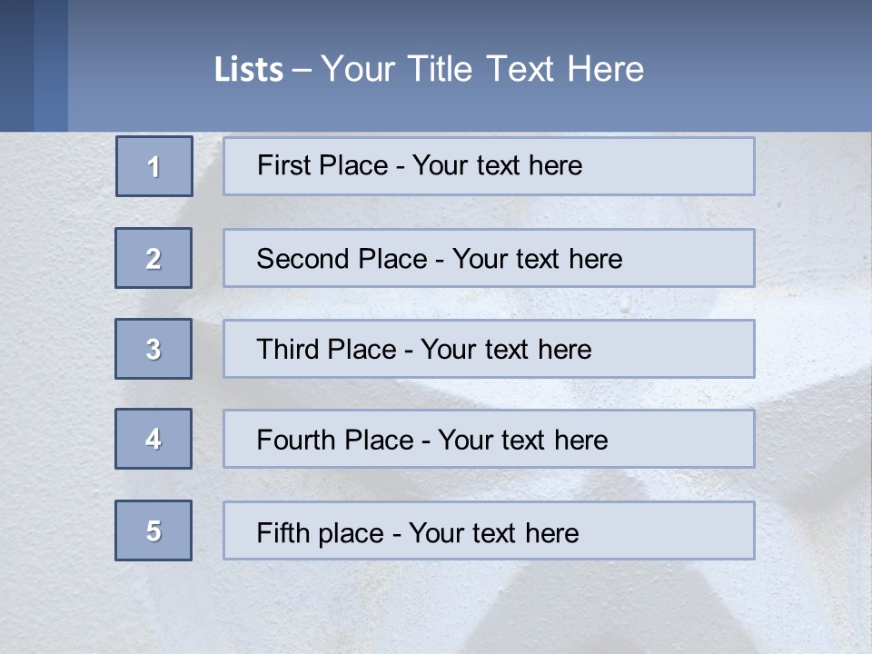 A Star On The Side Of A Building PowerPoint Template