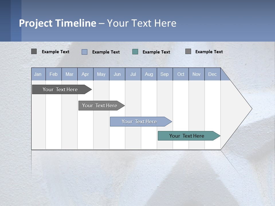 A Star On The Side Of A Building PowerPoint Template