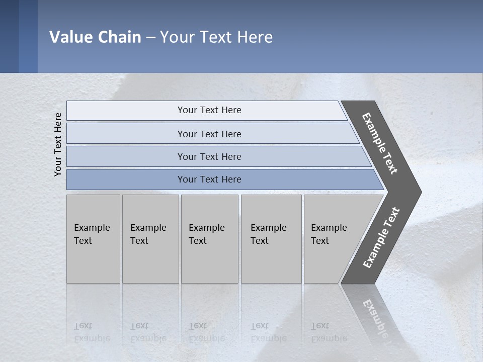 A Star On The Side Of A Building PowerPoint Template