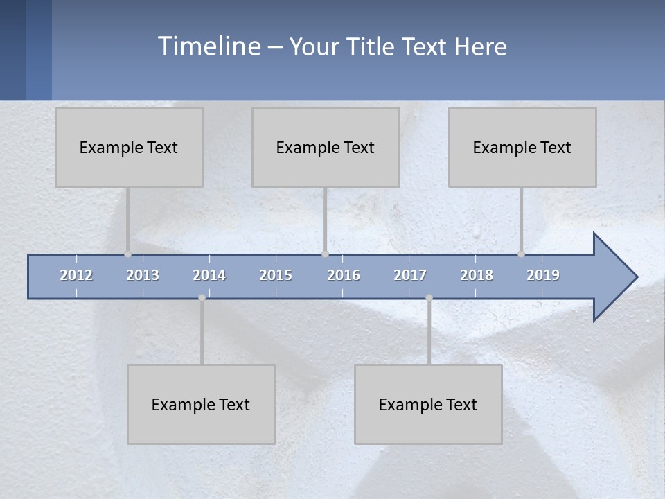 A Star On The Side Of A Building PowerPoint Template