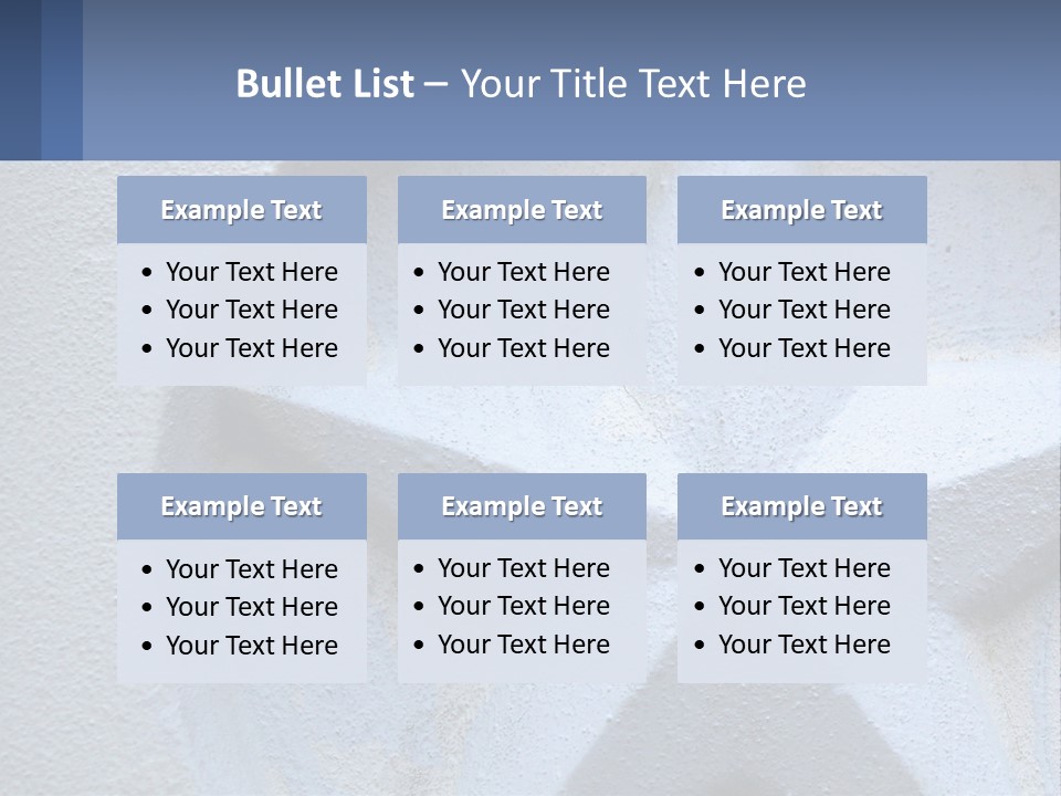 A Star On The Side Of A Building PowerPoint Template