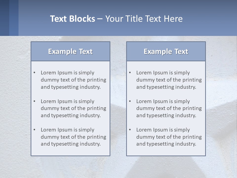 A Star On The Side Of A Building PowerPoint Template