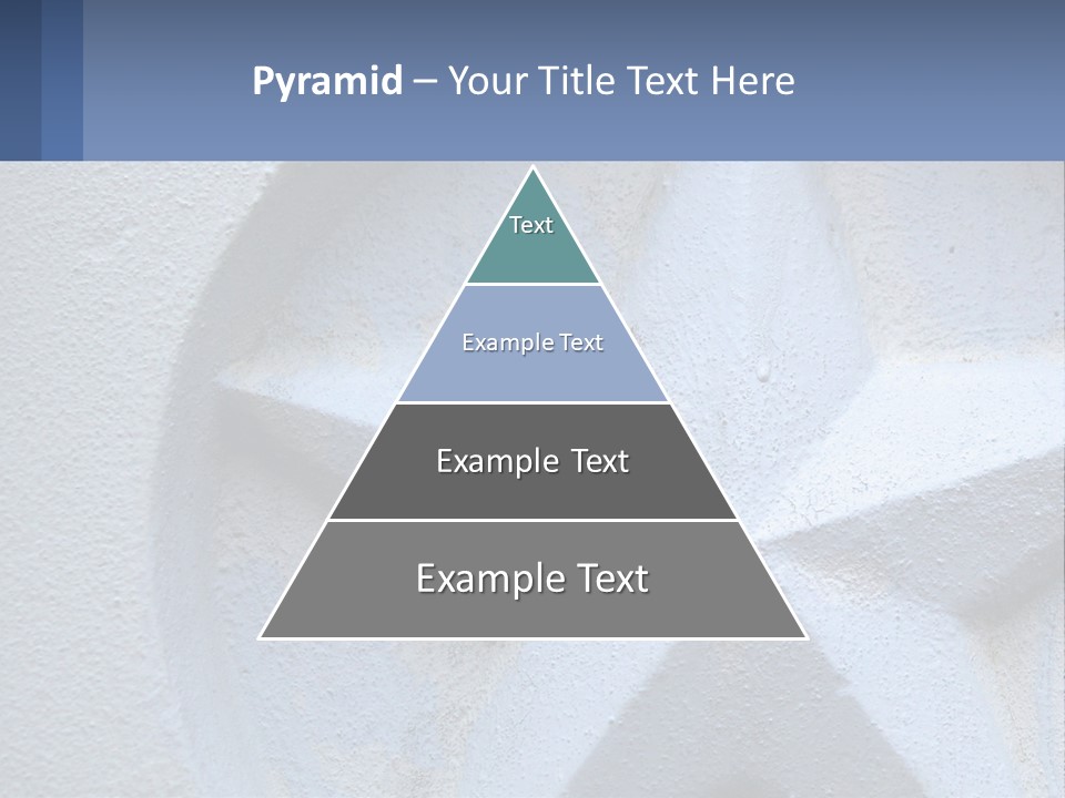 A Star On The Side Of A Building PowerPoint Template