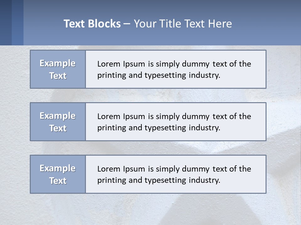 A Star On The Side Of A Building PowerPoint Template