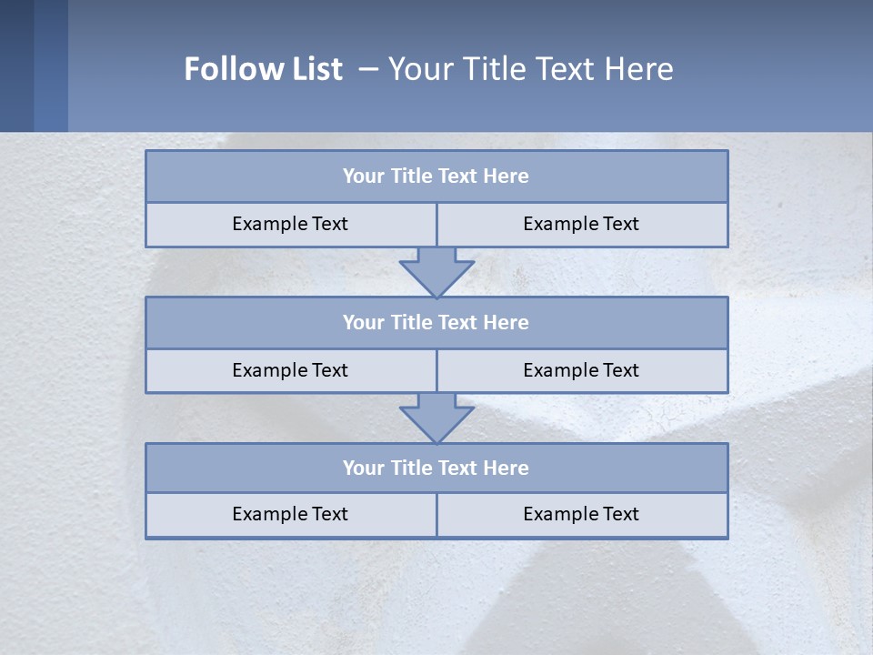 A Star On The Side Of A Building PowerPoint Template