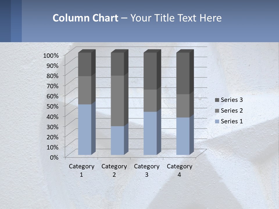 A Star On The Side Of A Building PowerPoint Template
