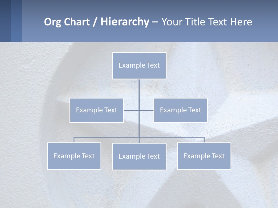 A Star On The Side Of A Building PowerPoint Template