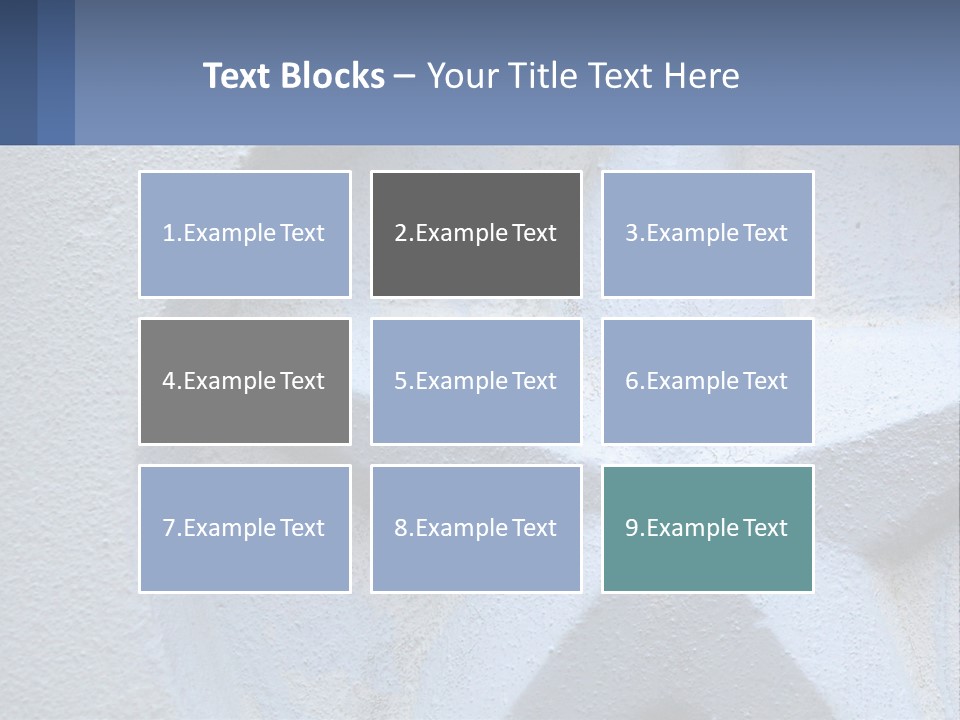 A Star On The Side Of A Building PowerPoint Template