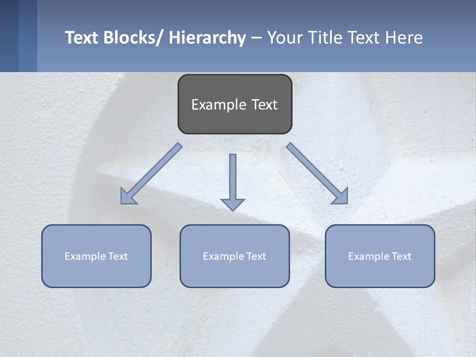 A Star On The Side Of A Building PowerPoint Template