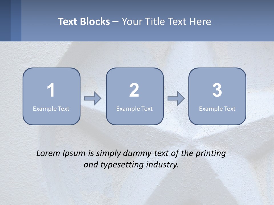 A Star On The Side Of A Building PowerPoint Template