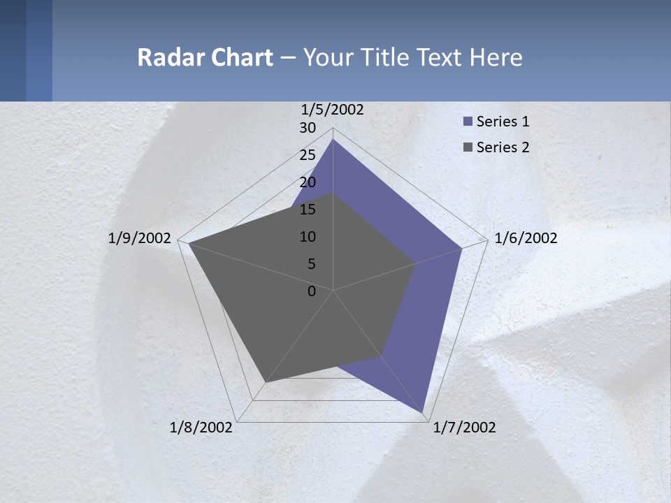 A Star On The Side Of A Building PowerPoint Template