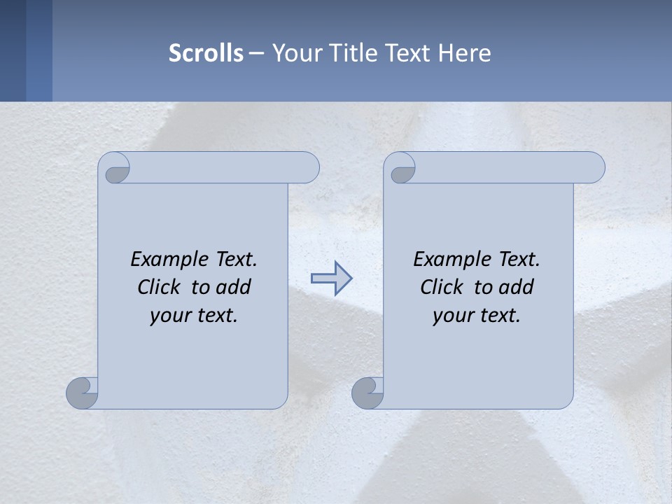 A Star On The Side Of A Building PowerPoint Template