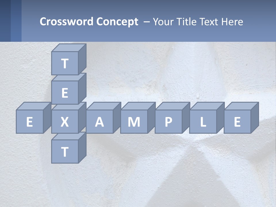 A Star On The Side Of A Building PowerPoint Template