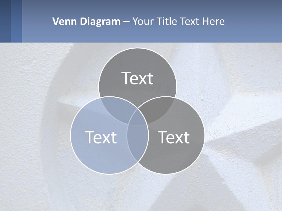 A Star On The Side Of A Building PowerPoint Template