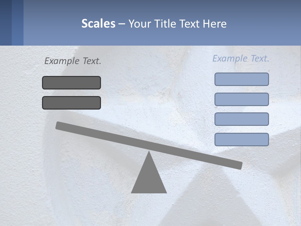 A Star On The Side Of A Building PowerPoint Template