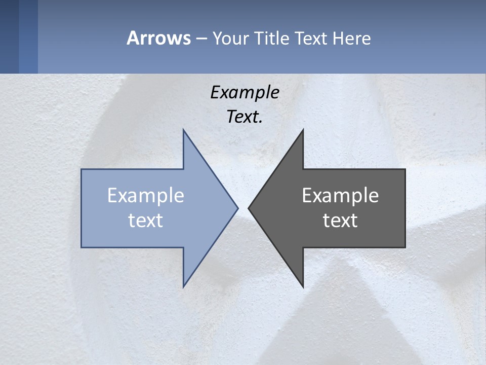 A Star On The Side Of A Building PowerPoint Template