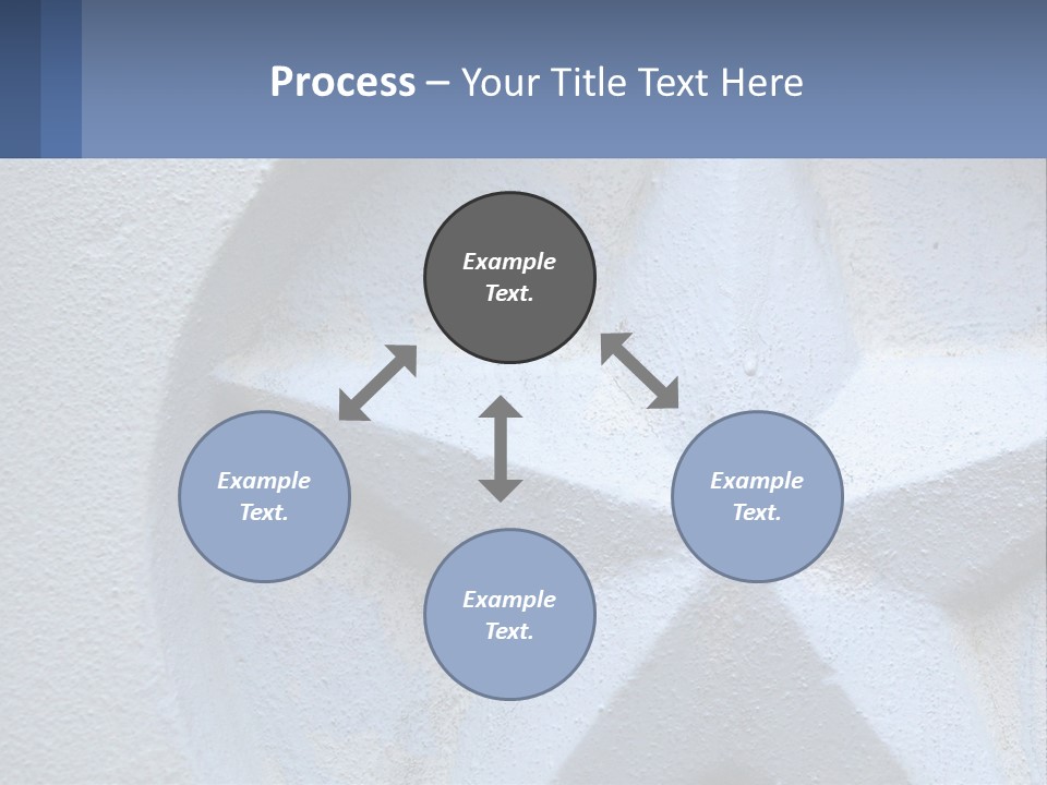 A Star On The Side Of A Building PowerPoint Template