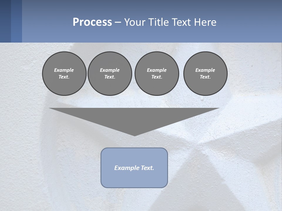 A Star On The Side Of A Building PowerPoint Template