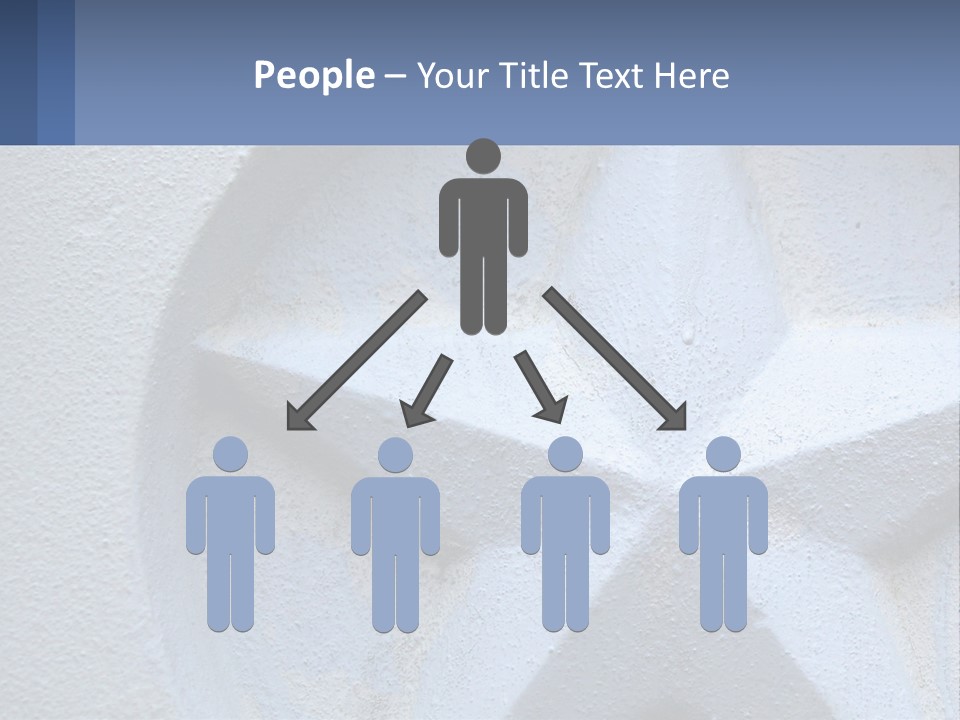 A Star On The Side Of A Building PowerPoint Template