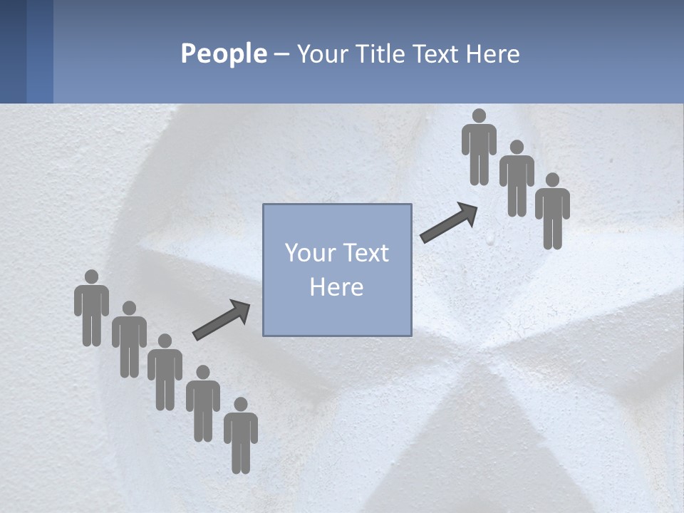 A Star On The Side Of A Building PowerPoint Template