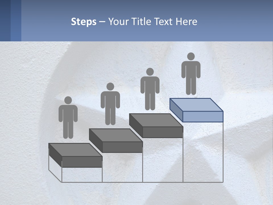 A Star On The Side Of A Building PowerPoint Template