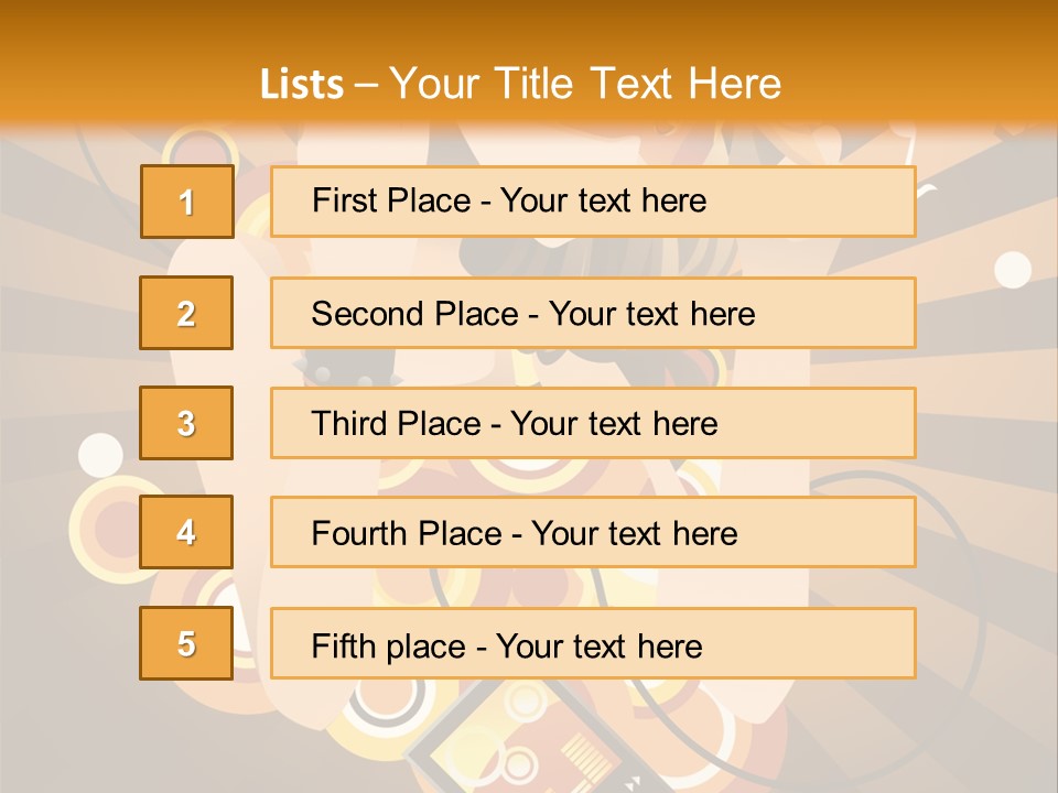 A Woman In A Hat Is Holding A Cell Phone PowerPoint Template