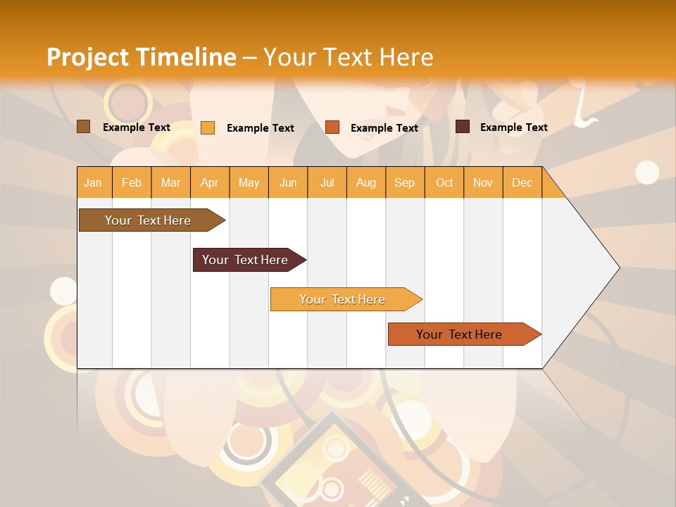 A Woman In A Hat Is Holding A Cell Phone PowerPoint Template