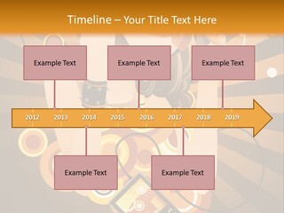 A Woman In A Hat Is Holding A Cell Phone PowerPoint Template