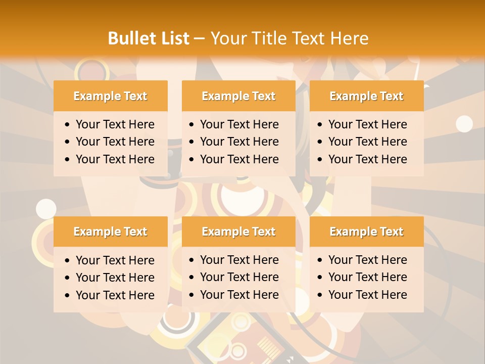 A Woman In A Hat Is Holding A Cell Phone PowerPoint Template