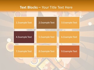 A Woman In A Hat Is Holding A Cell Phone PowerPoint Template