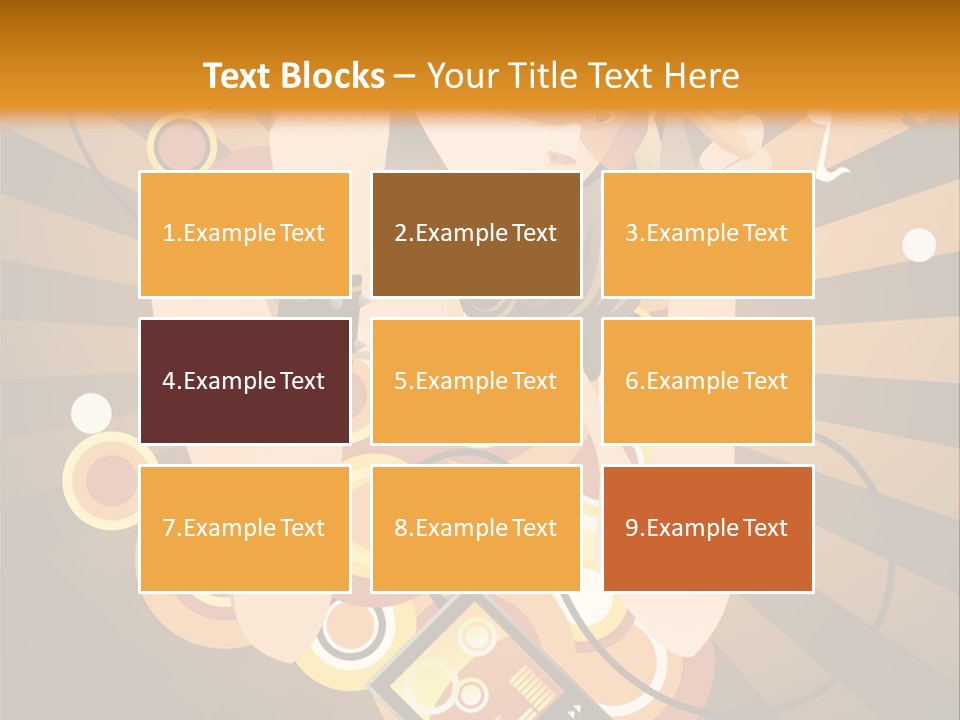 A Woman In A Hat Is Holding A Cell Phone PowerPoint Template