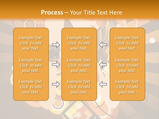 A Woman In A Hat Is Holding A Cell Phone PowerPoint Template