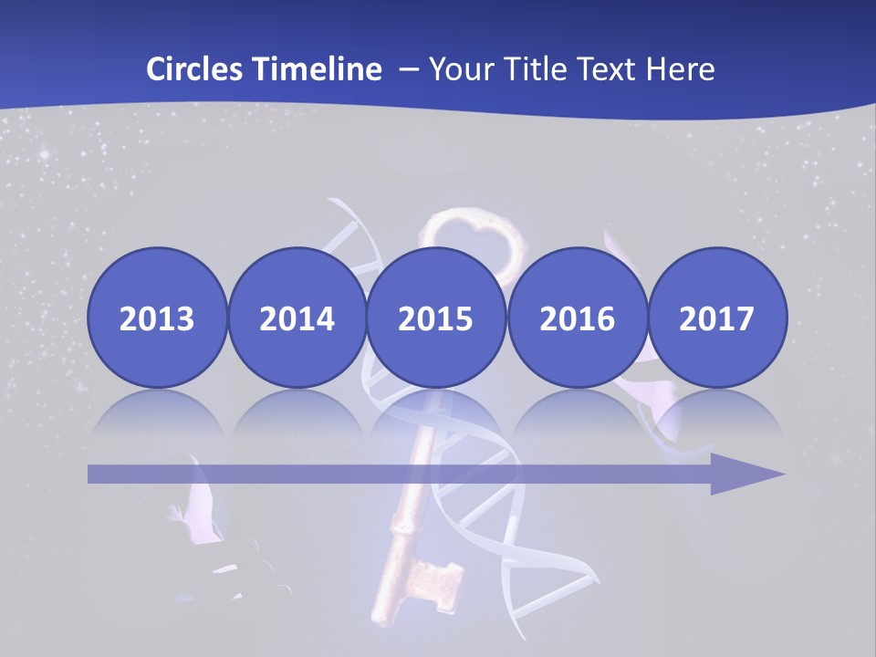 A Man Holding A Glowing Key In His Hands PowerPoint Template