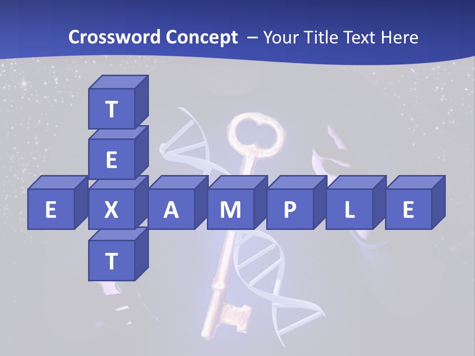 A Man Holding A Glowing Key In His Hands PowerPoint Template