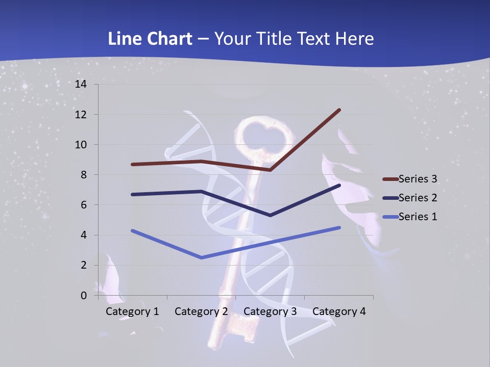 A Man Holding A Glowing Key In His Hands PowerPoint Template