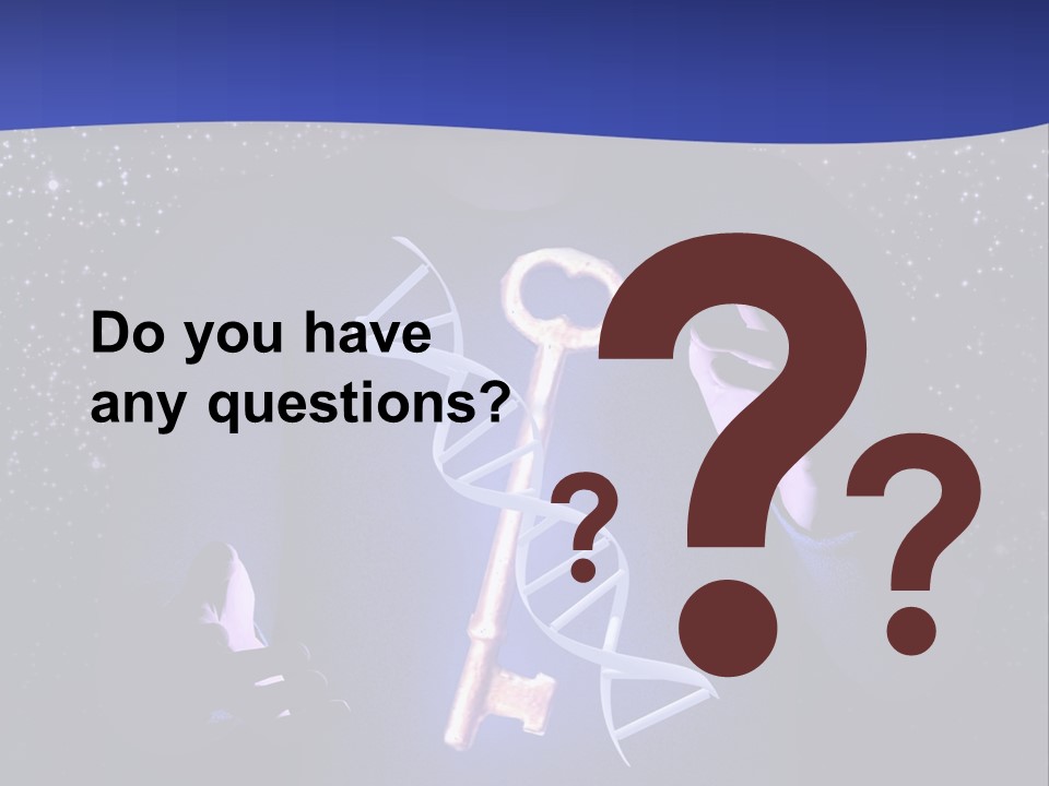 A Man Holding A Glowing Key In His Hands PowerPoint Template