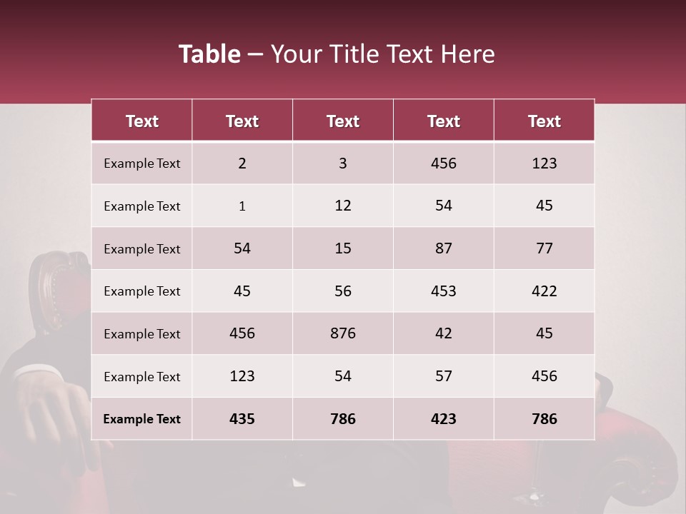 A Man Sitting In A Chair With A Cigarette In His Mouth PowerPoint Template