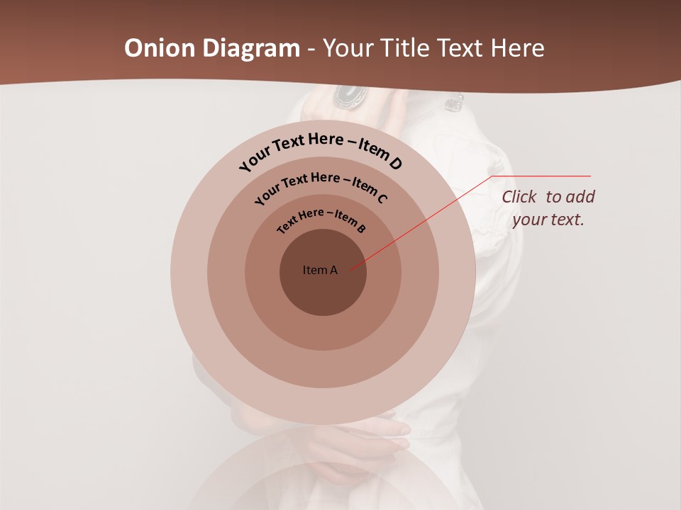 A Woman In Lingerie Posing For A Picture PowerPoint Template