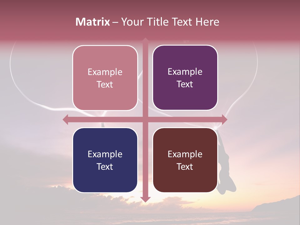 A Couple Of People Flying Through The Air PowerPoint Template